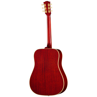 Epiphone Inspired By Gibson Custom 1960 Hummingbird Reissue In Heritage Cherry Sunburst, Left Handed - Image 6