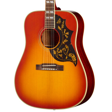 Epiphone Inspired By Gibson Custom 1960 Hummingbird Reissue In Heritage Cherry Sunburst - Image 1