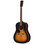Epiphone Inspired By Gibson Custom 1942 Banner J-45 Reissue Vintage Sunburst, Left Handed - Image 4