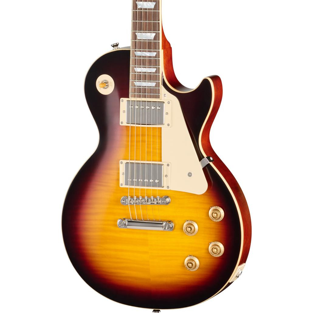 Epiphone Inspired by Gibson Custom 1959 Les Paul Standard Reissue Electric Guitar in Dark Burst