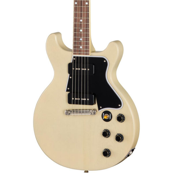 Epiphone Inspired by Gibson Custom 1960 Les Paul Special Double Cut Reissue Electric Guitar in TV White