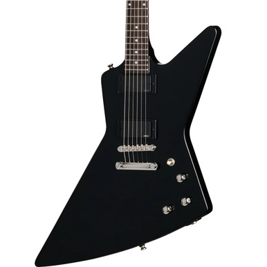 Epiphone Inspired by Gibson Explorer ‘80s EMG Electric Guitar in Ebony