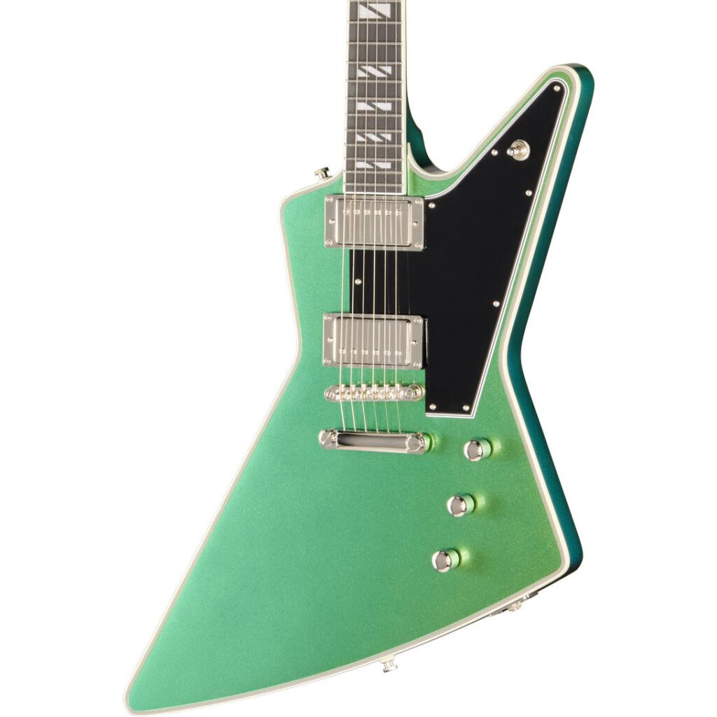 Epiphone Futura Explorer Custom Electric Guitar in Dragonfly Shift