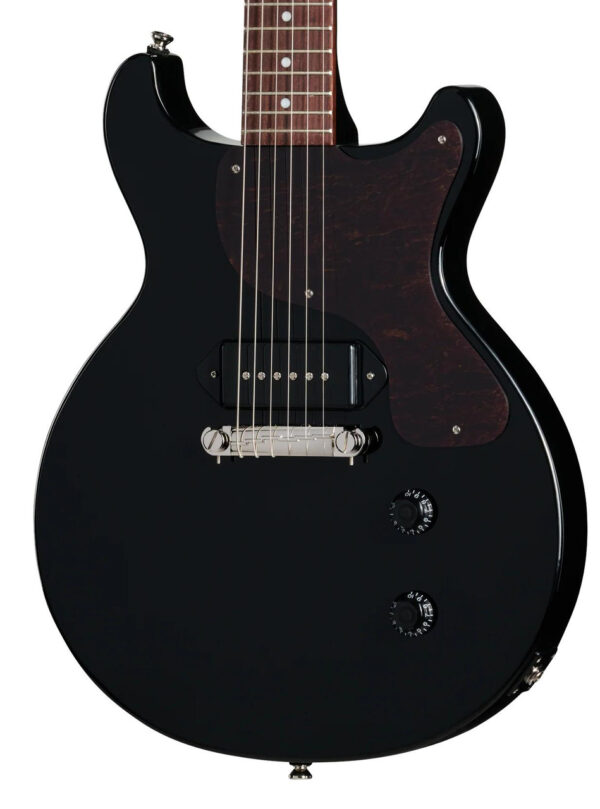Epiphone Inspired by Gibson Les Paul Junior Double Cut Electric Guitar in Ebony