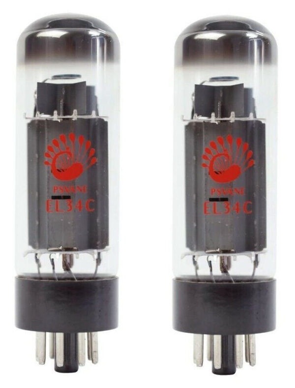 PSVANE EL34C Matched Pair of Valve Tubes - Image 4