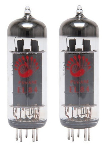 PSVANE EL84 Matched Pair of Valve Tubes