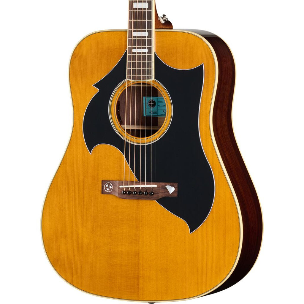 Epiphone Marcus King Signature El Dorado Electro Acoustic Guitar in Antique Natural