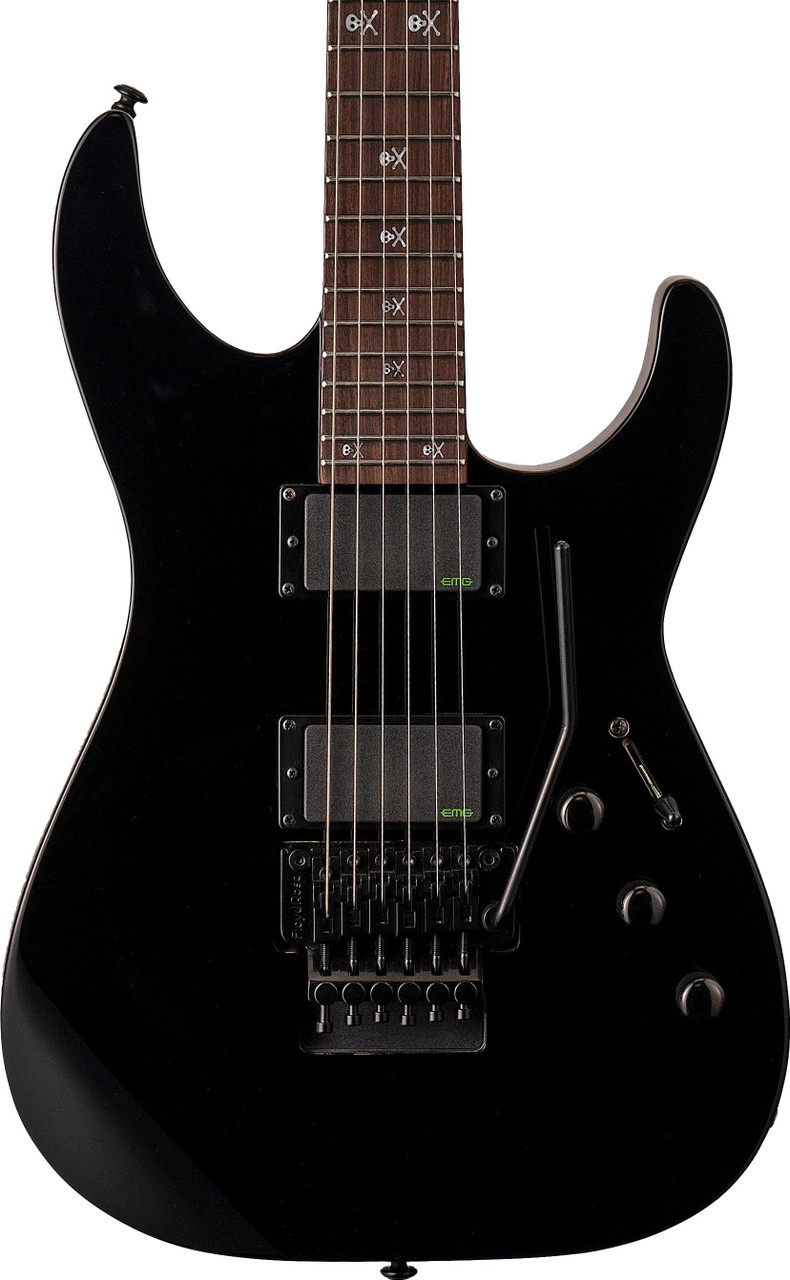ESP LTD KH602 Kirk Hammett Signature Electric Guitar in Black
