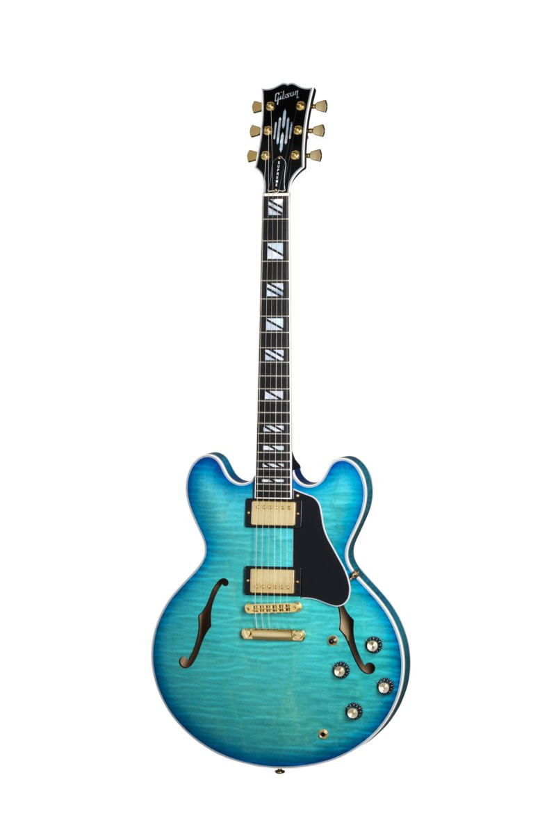 Gibson ES Supreme in Blueberry Burst - Image 5