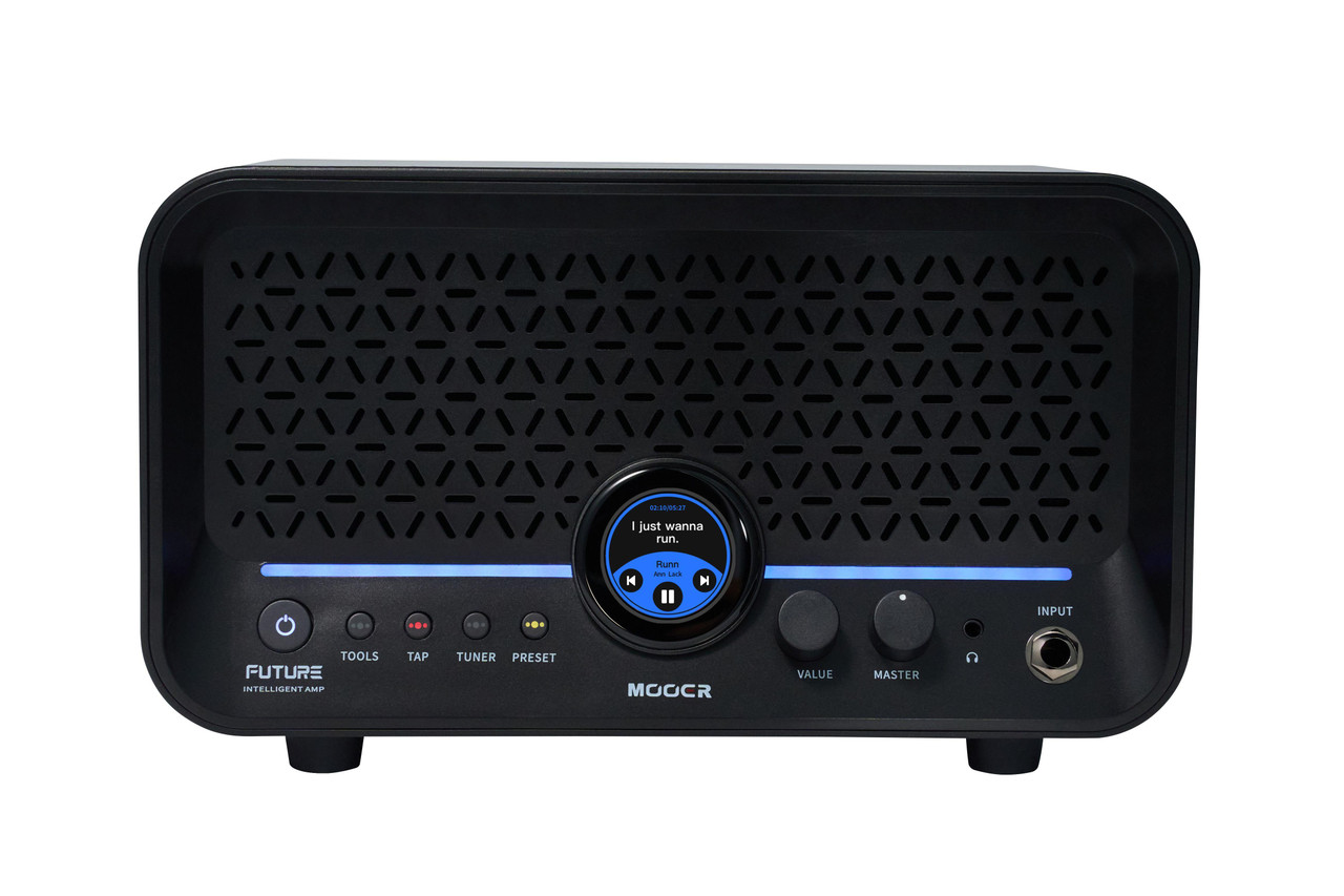 MOOER F15i Li Intelligent Desktop Amp with Lithium Battery in Black - Image 5