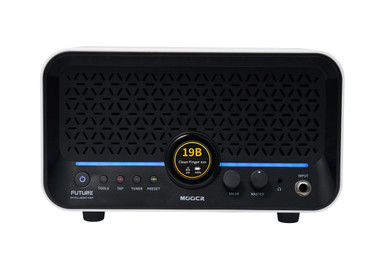 MOOER F15i Li Intelligent Desktop Amp with Lithium Battery in White - Image 6