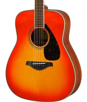 Yamaha FG820 Acoustic Guitar in Autumn Burst