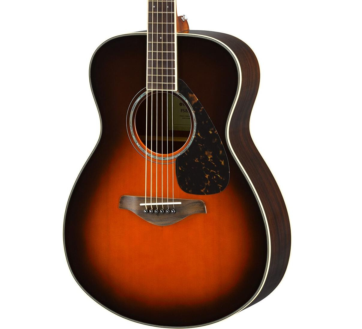 Yamaha FS830TBS Acoustic Guitar in Tobacco Brown Sunburst - Image 1