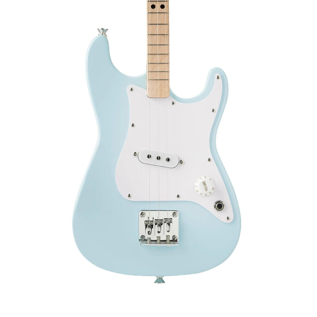 Loog X Fender Stratocaster Electric Guitar in Sonic Blue