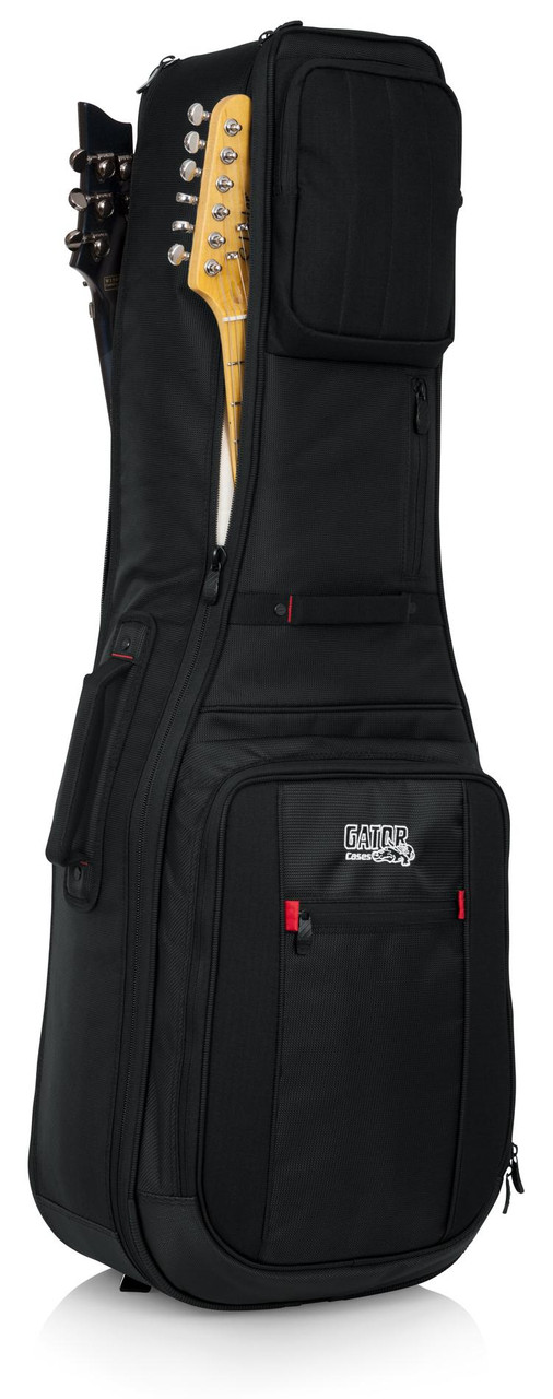 Gator ProGo Series Deluxe Gig Bag for 2 Electric Guitars - Image 5