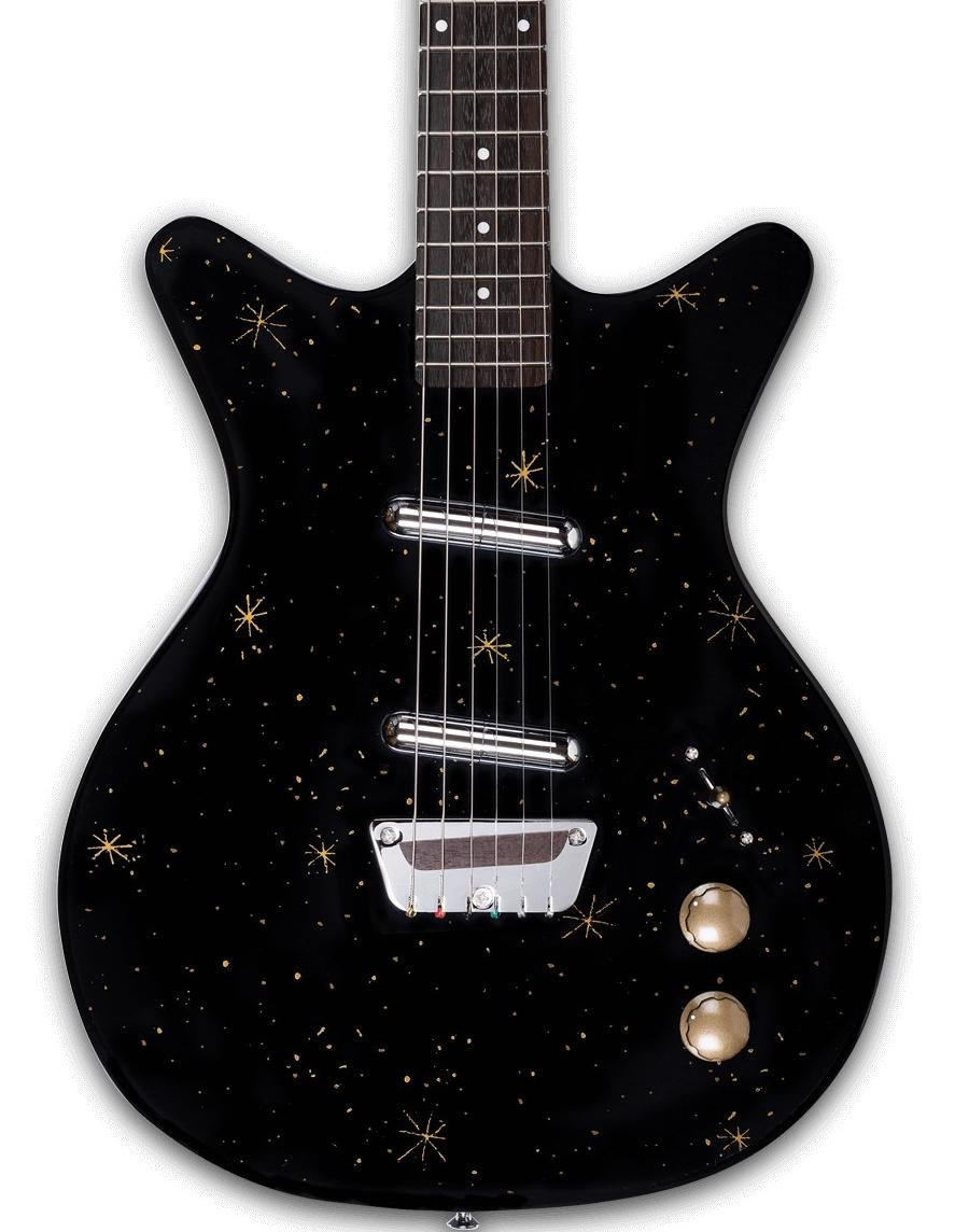 Danelectro Golden 50s Electric Guitar in Black