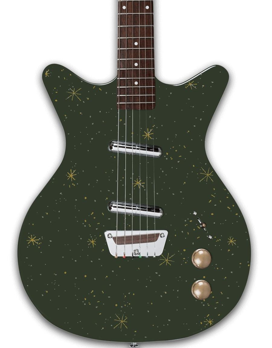 Danelectro Golden 50s Electric Guitar in Green