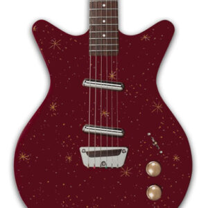 Danelectro Golden 50s Electric Guitar in Maroon
