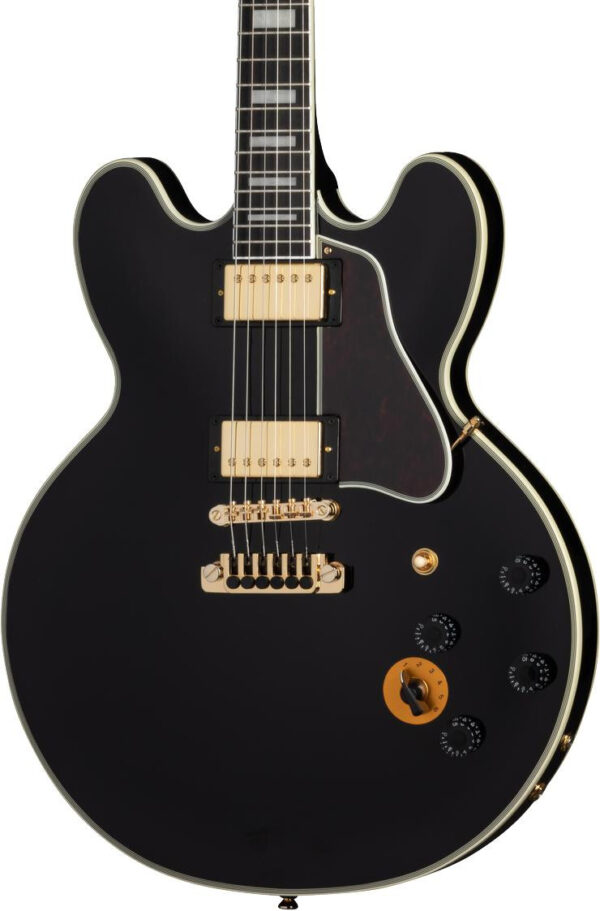 Epiphone Artist B.B. King Signature Lucille Semi-Hollow Electric Guitar in Ebony