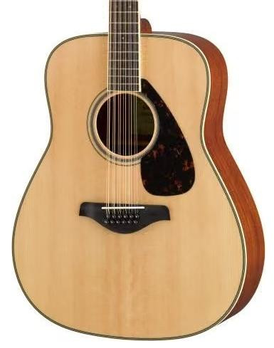 Yamaha FG82012NT 12 String Acoustic Guitar in Natural Finish - Image 1