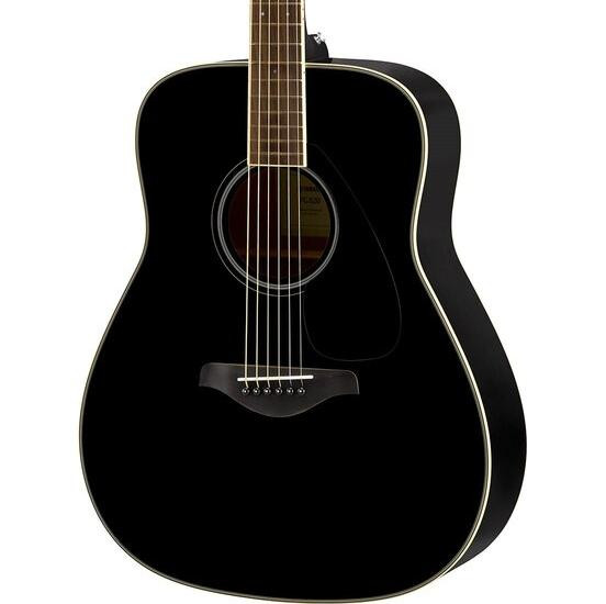 Yamaha FG820BL Acoustic Guitar in Black