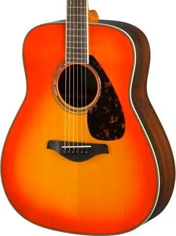 Yamaha FG830AB Acoustic Guitar in Autumn Burst - Image 2