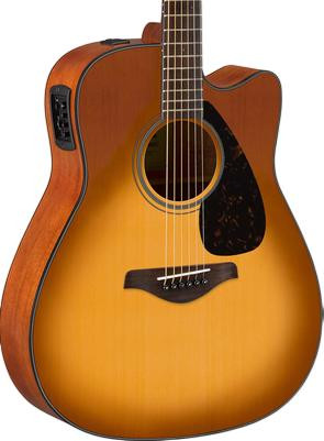 Yamaha FGX800CSDB Electro Acoustic in Sandburst - Image 2