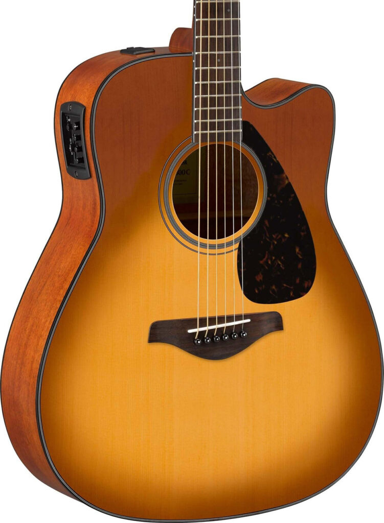 Yamaha FSX800CSDB Electro Acoustic in Sandburst