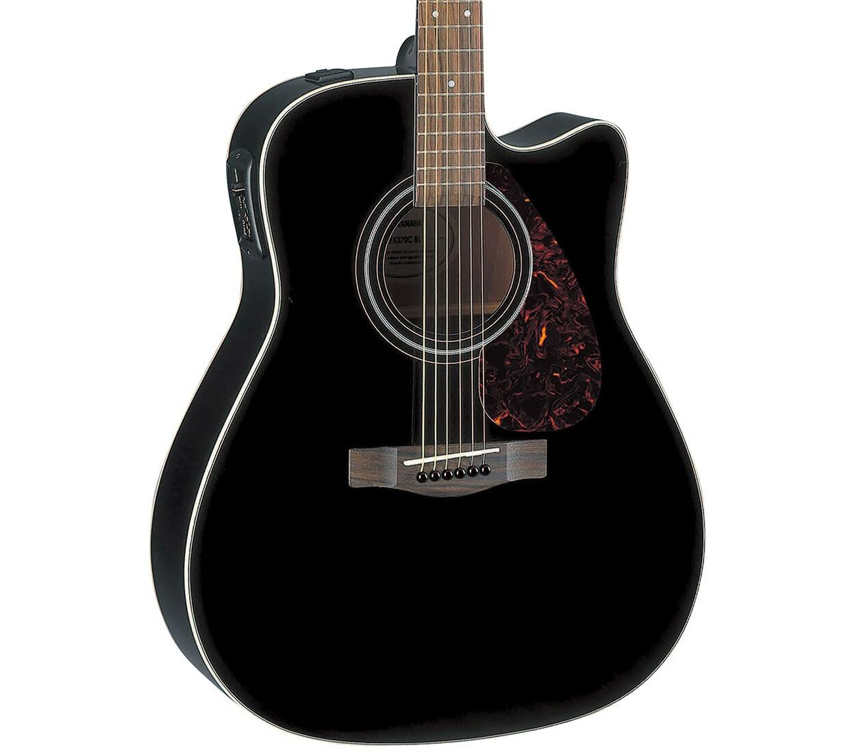 Yamaha FX370C Electro Acoustic in Black - Image 1