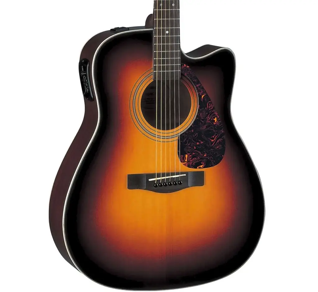 Yamaha FX370C Electro Acoustic in Tobacco Brown Sunburst
