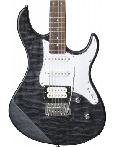 Yamaha Pacifica 212V Electric Guitar in Translucent Black - Image 2