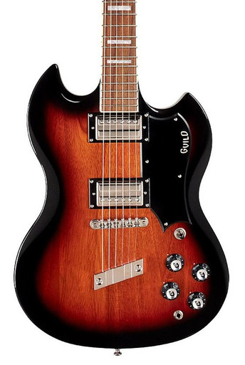 Guild Polara Deluxe Electric Guitar in Vintage Sunburst