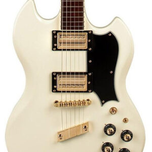 Guild Polara Kim Thayil Electric Guitar in Vintage White