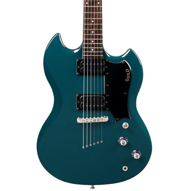 Guild Polara Blue Steel Electric Guitar