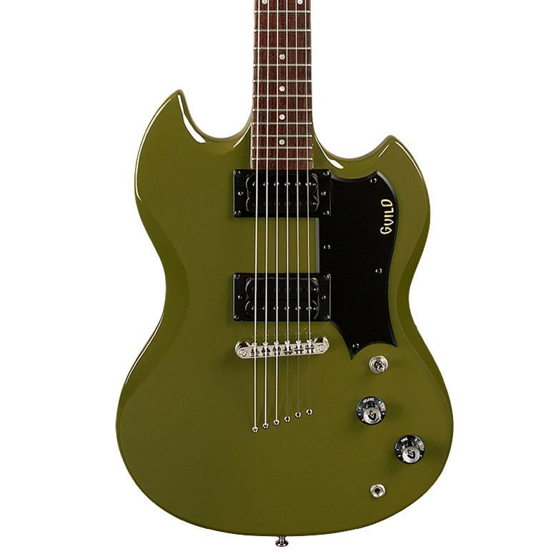 Guild Polara Phantom Green Electric Guitar