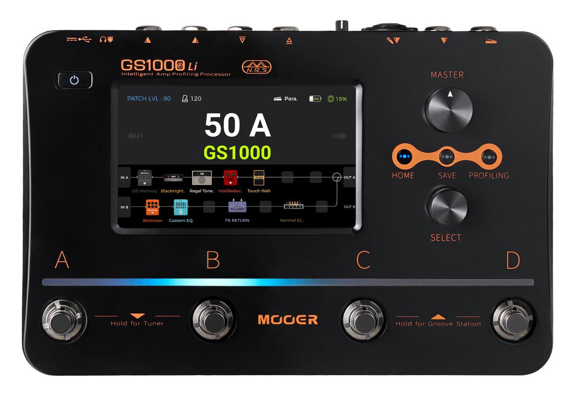B Stock : Mooer GS1000-Li Lithium Battery Multi FX Guitar Pedal - 002 - Image 1