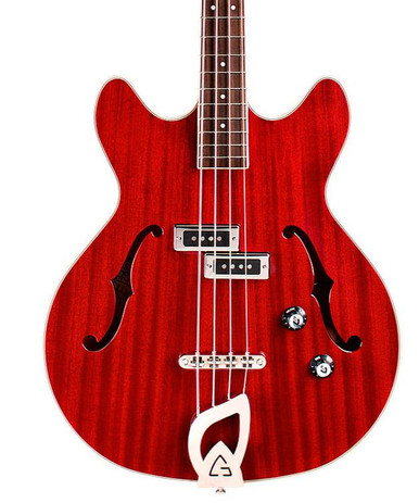 Guild Starfire I Bass Cherry Red Hollow Bass Guitar