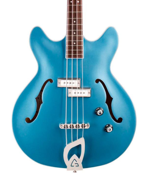 Guild Starfire I Bass Pelham Blue Hollow Bass Guitar
