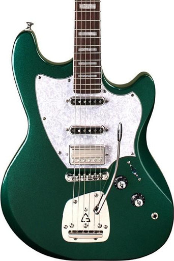 Guild Surfliner Deluxe Electric Guitar in Evergreen Metallic