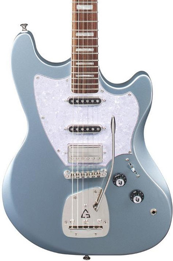 Guild Surfliner Deluxe Electric Guitar In Glacier Blue Metallic