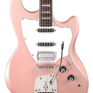 Guild Surfliner Deluxe Electric Guitar in Rose Quartz Metallic