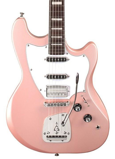 Guild Surfliner Deluxe Electric Guitar in Rose Quartz Metallic