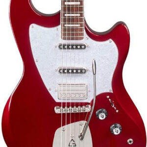 Guild Surfliner Deluxe Electric Guitar In Scarlet Red Metallic