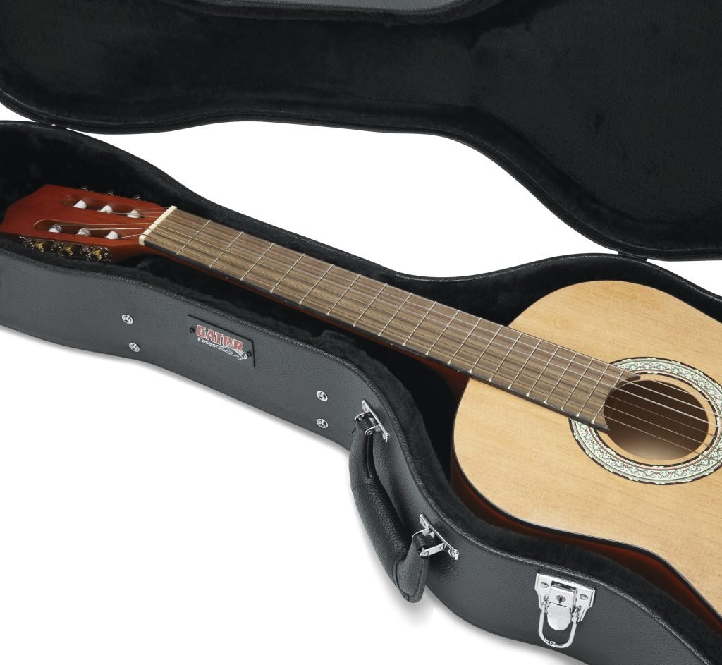 Gator Cases Deluxe Wood Case for Classical Guitars