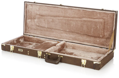 Gator Electric Vintage Leather Look Guitar Case - Image 6