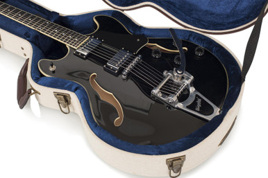 Gator GWJM335 Journeyman Semi-Hollow Electrics Deluxe Wood Case - Image 6