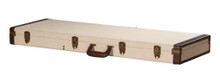 Gator Cases Journeyman Deluxe Wood Case for Bass Guitars with Burlap Exterior - Image 3