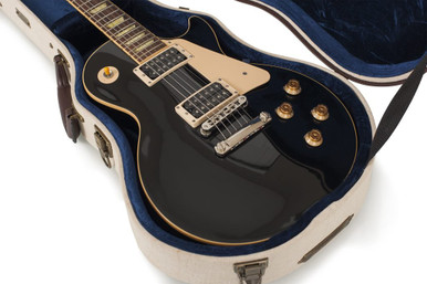 Gator Cases Journeyman Deluxe Wood Case for Les Paul Style Guitars with Burlap Exterior - Image 6