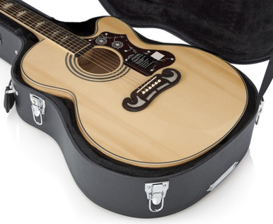 Gator Cases Deluxe Wood Case for Jumbo Acoustic Guitars - Image 6