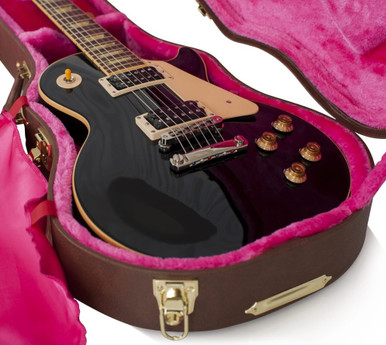 Gator Cases Deluxe Wood Case for Gibson Les Paul in Vintage Brown - Image 2
